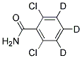 2,6-DICHLOROBENZAMIDE-3,4,5-D3 Struktur