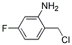 2-CHLOROMETHYL-5-FLUORO-PHENYLAMINE Struktur