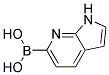 1H-PYRROLO[2,3-B]PYRIDIN-6-YLBORONIC ACID Struktur