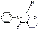 1-(2-CYANO-ACETYL)-1-PROPYL-3-PHENYL-UREA Struktur