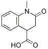 1-METHYL-2-OXO-1,2,3,4-TETRAHYDROQUINOLINE-4-CARBOXYLIC ACID Struktur