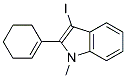 2-CYCLOHEX-1-ENYL-3-IODO-1-METHYL-1H-INDOLE Struktur