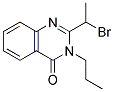 2-(1-BROMO-ETHYL)-3-PROPYL-3H-QUINAZOLIN-4-ONE Struktur