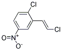 1-CHLORO-2-((E)-2-CHLORO-VINYL)-4-NITRO-BENZENE Struktur