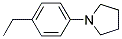 1-(4-ETHYL-PHENYL)-PYRROLIDINE Struktur