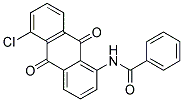 1-BENZAMIDO-5-CHLOROANTHRAQUINONE Struktur