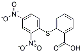 2-(2,4-DINITRO-PHENYLSULFANYL)-BENZOIC ACID Struktur