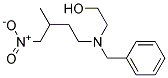 2-[BENZYL-(3-METHYL-4-NITRO-BUTYL)-AMINO]-ETHANOL Struktur