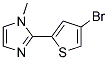 2-(4-BROMO-THIOPHEN-2-YL)-1-METHYL-1H-IMIDAZOLE|