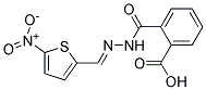 2-(5-NITRO-THIOPHEN-2-YLMETHYLENE-HYDRAZINOCARBONYL)-BENZOIC ACID Struktur