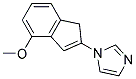 1-(4-METHOXY-1H-INDEN-2-YL)-1H-IMIDAZOLE Struktur