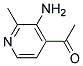 1-(3-AMINO-2-METHYLPYRIDIN-4-YL)ETHANONE Struktur