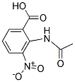 2-ACETYLAMINO-3-NITRO-BENZOIC ACID Struktur