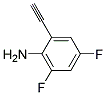 2-ETHYNYL-4,6-DIFLUORO-PHENYLAMINE Struktur