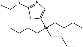 2-ETHOXY-5-(TRIBUTYLSTANNYL)THIAZOLE Struktur