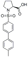 1-[(4'-METHYL[1,1'-BIPHENYL]-4-YL)SULFONYL]PROLINE Struktur