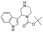 2-(1H-INDOL-3-YL)-PIPERAZINE-1-CARBOXYLIC ACID TERT-BUTYL ESTER Struktur