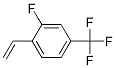 2-FLUORO-4-TRIFLUOROMETHYL-1-VINYL-BENZENE Struktur