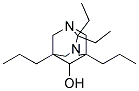 2,2-DIETHYL-5,7-DIPROPYL-1,3-DIAZATRICYCLO[3.3.1.1(3,7)]DECAN-6-OL Struktur