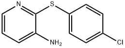 2-(4-CHLORO-PHENYLSULFANYL)-PYRIDIN-3-YLAMINE Struktur