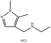 (1,5-DIMETHYL-1H-PYRAZOL-4-YLMETHYL)-ETHYL-AMINE Struktur