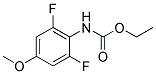 (2,6-DIFLUORO-4-METHOXY-PHENYL)-CARBAMIC ACID ETHYL ESTER Struktur