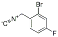 2-BROMO-4-FLUOROBENZYLISOCYANIDE Struktur