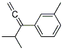 1-(1-ISOPROPYL-PROPA-1,2-DIENYL)-3-METHYL-BENZENE Struktur