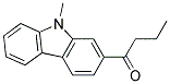 1-(9-METHYL-9H-CARBAZOL-2-YL)-BUTAN-1-ONE Struktur