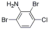 2,6-DIBROMO-3-CHLOROBENZENAMINE Struktur
