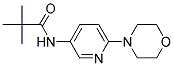 2,2-DIMETHYL-N-(6-MORPHOLIN-4-YL-PYRIDIN-3-YL)-PROPIONAMIDE Struktur