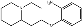 2-[2-(1-ETHYL-PIPERIDIN-2-YL)-ETHOXY]-PHENYLAMINE Struktur