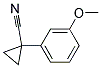 1-(3-METHOXY-PHENYL)-CYCLOPROPANECARBONITRILE Struktur