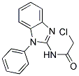 2-CHLORO-N-(1-PHENYL-1H-BENZIMIDAZOL-2-YL)ACETAMIDE Struktur