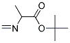 2-METHYLENEAMINO-PROPIONIC ACID TERT-BUTYL ESTER Struktur