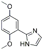 2-(2,5-DIMETHOXY-PHENYL)-1H-IMIDAZOLE Struktur