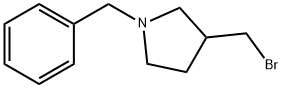 1-BENZYL-3-(BROMOMETHYL)PYRROLIDINE Struktur