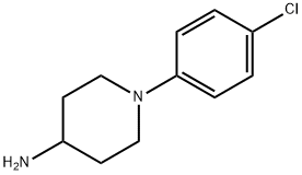 1-(4-CHLOROPHENYL)PIPERIDIN-4-AMINE Struktur