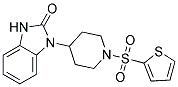 1-[1-(2-THIENYLSULFONYL)PIPERIDIN-4-YL]-1,3-DIHYDRO-2H-BENZIMIDAZOL-2-ONE Struktur