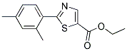 2-(2,4-DIMETHYL-PHENYL)-THIAZOLE-5-CARBOXYLIC ACID ETHYL ESTER Struktur