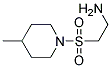 (2-[(4-METHYLPIPERIDIN-1-YL)SULFONYL]ETHYL)AMINE Struktur