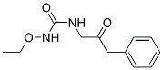 1-Benzyl-5-ethoxyl hydantion Struktur