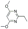 2-Ethyl-4,6-dimethoxypyrimidine Struktur