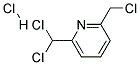 2-Chloromethyl-6-(dichloromethyl)pyridine hydrochloride Struktur