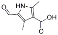 2,4-Dimethyl-5-formylpyrrole-3-carboxylic acid Struktur