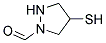 1-Formyl-4-Mercapto-Pyrazolidine Struktur