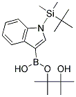 1-Tbdms-Indole-3-Boronic Acid Pinacol Ester Struktur