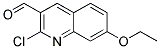 2-Chloro-7-ethoxyquinoline-3-carboxaldehyde Struktur