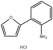 2-Fur-2-ylaniline hydrochloride Struktur