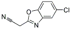 2-(5-chlorobenzo[d]oxazol-2-yl)acetonitrile Struktur